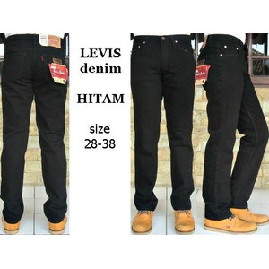 Celana Jeans/ CelanaLEVIS MODEL STANDAR BLACK / CelanaLEVIS REGULAR HITAM