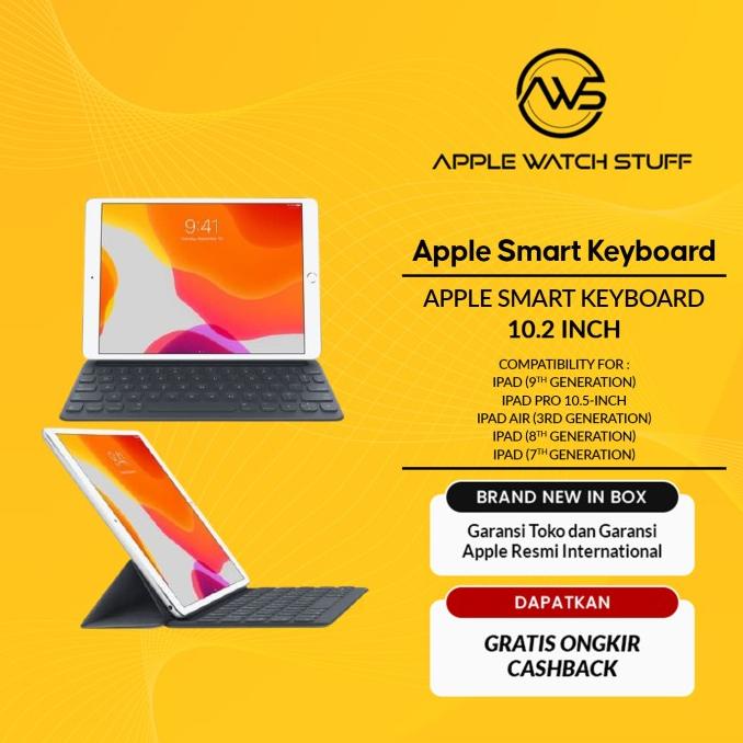 Apple Smart Keyboard for iPad 7 10.2 inch iPad 7th Gen 2019