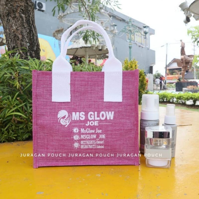 TAS DENIM CUSTOM BEBAS DESAIN 20x25/Tas Souvenir dan Hajatan Murah Lucu Unik Bebas Custom