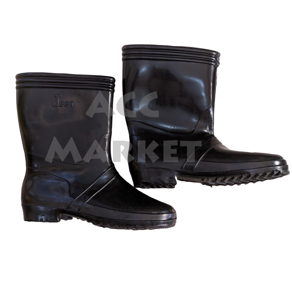 Sepatu Boots Karet Hitam Ukuran 40-41 Safety Bots Bot Boot