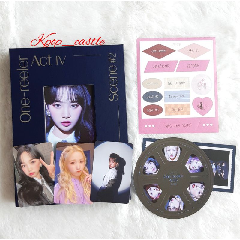 [READY FULLSET UNSEALED] IZ*ONE IZONE ONE REELER ACT IV album + poster