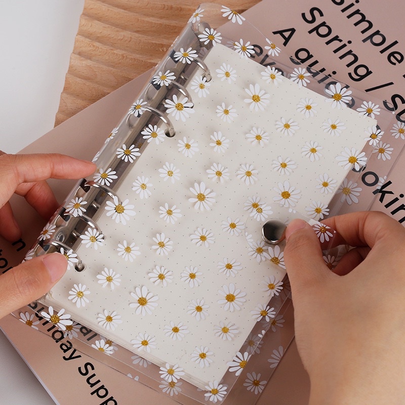 

Binder Daisy A6 Ring 6 Note Budgeting Keuangan Financial Planner Agenda Catatan Harian