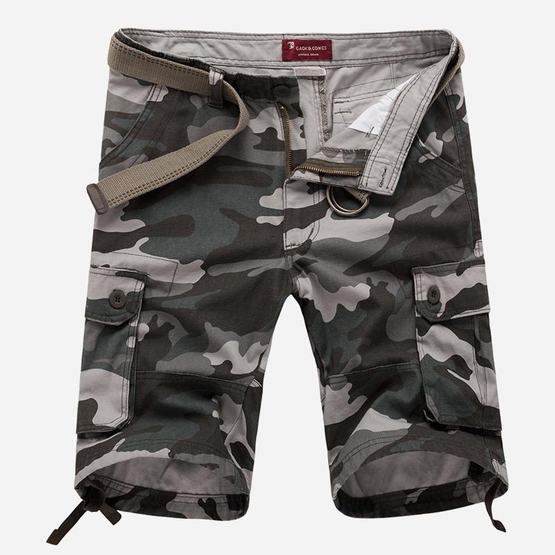 CL Celana Pendek Cargo Casual Bahan Katun Campuran dengan CL Celana Pendek Cargo Casual Bahan Katun Campuran dengan