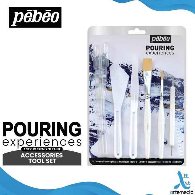 

Alat Lukis Akrilik Pebeo Pouring Experiences Accessories Tool Set