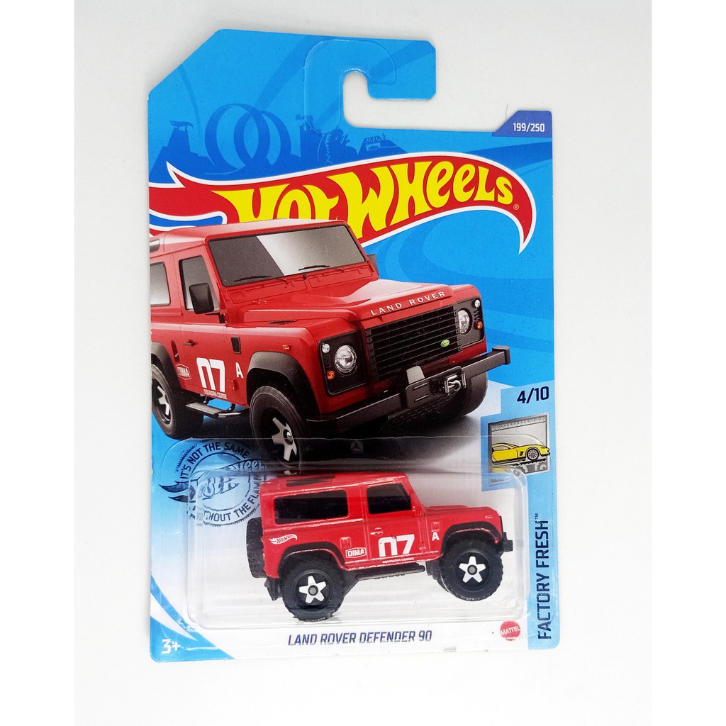 HOT WHEELS LAND ROVER DEFENDER 90