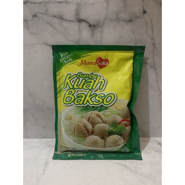 

MamaSuka Bumbu Kuah Bakso Bumbu Instant 250 g