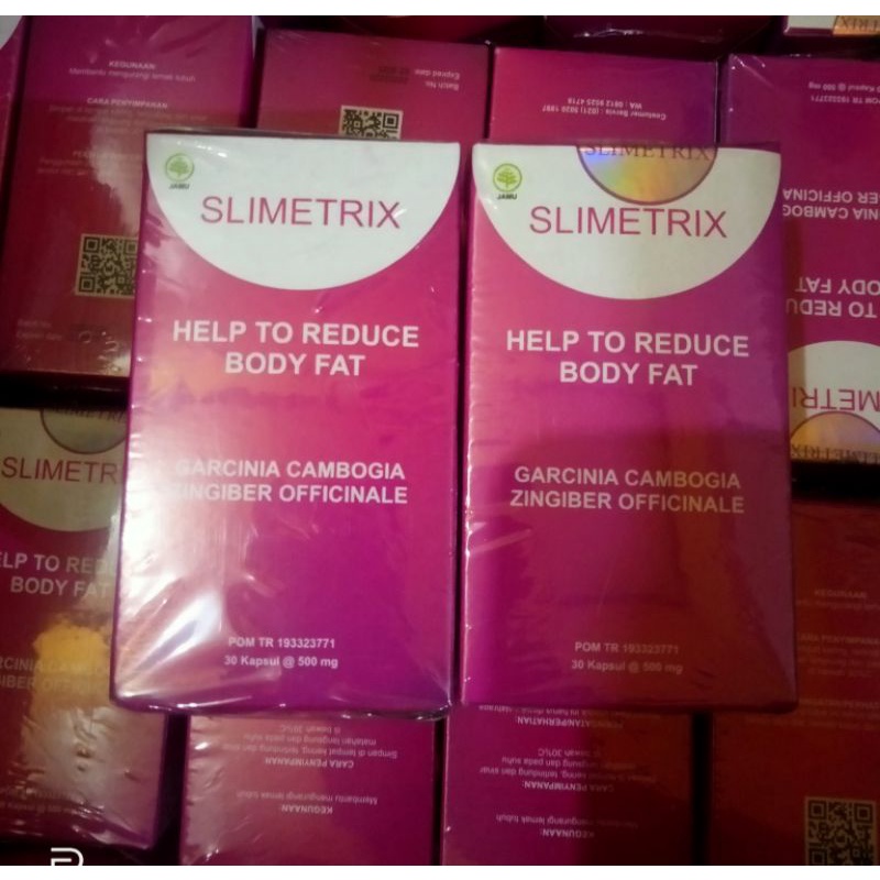 SLIMETRIX ASLI ORIGINAL OBAT PELANGSING DIET BPOM