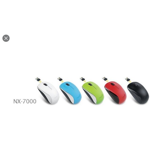 MOUSE WIRELESS GENIUS NX-7000 / NX-7000 ORIGINAL RESMI (COLOURS)