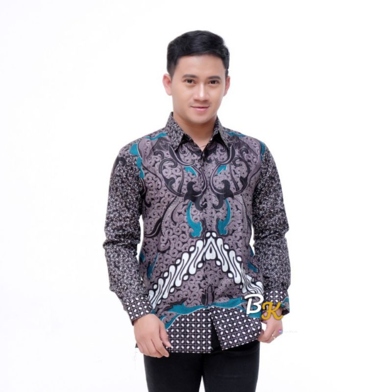 Terlaris Size M L Xl Xxl Xxxl Bswart Batik Hrb026 Kenongo Hem Pendek Padi Pekalongan M L Xl Batik 5N5pALtbKoplj