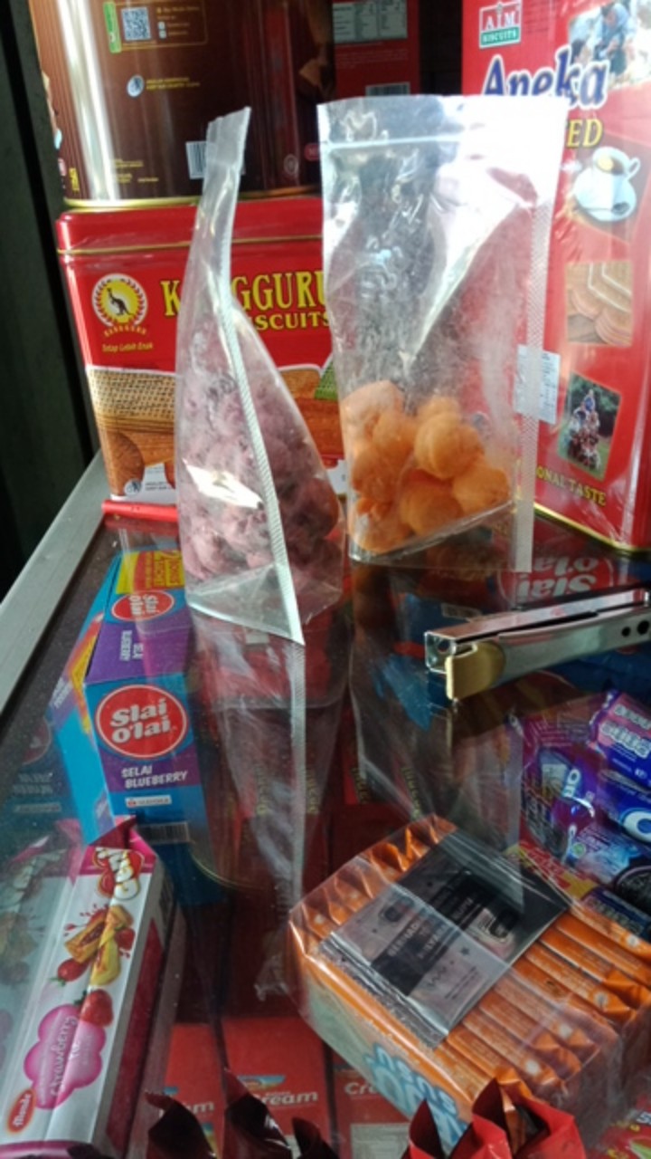 Plastik Klip Standing Pouch 20x35 / Kemasan Berdiri Seal Lebar Stp (isi 50 Pcs)