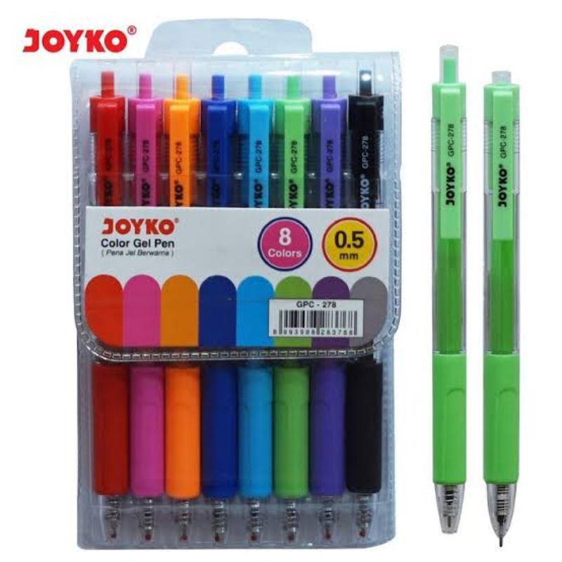 Pulpen Gel Joyko Warna GPC-278