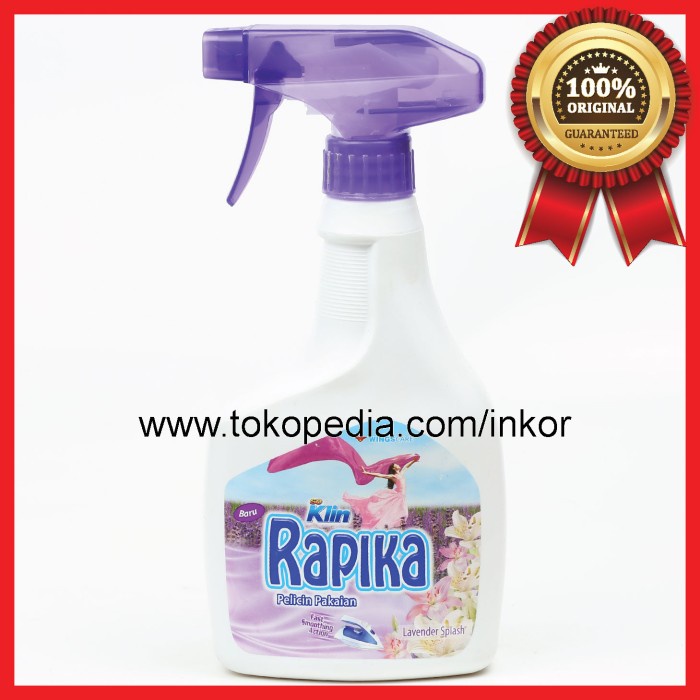 SO KLIN RAPIKA PELICIN PAKAIAN LAVENDER SPLASH ANTI JAMUR SPRAY 450ML