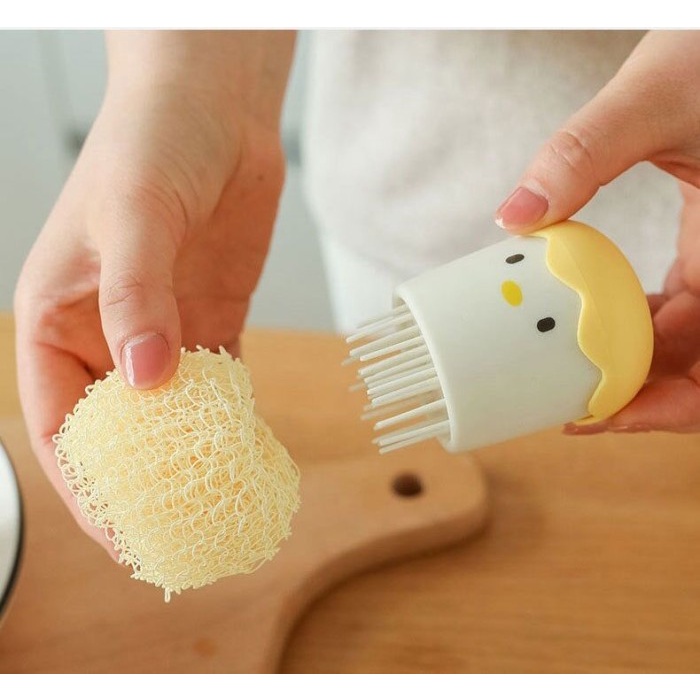 Bola Sikat Nano Chicky Untuk Peralatan Dapur Anda / Cleaning Brush -SC