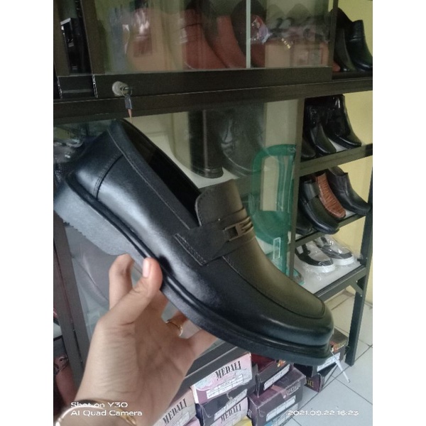 Sepatu kulit pria Medali Sj 114 Sepatu Pantofel kerja/PNS/Sepatu kantor