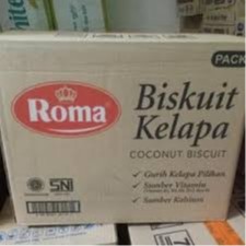 ROMA BISKUIT KELAPA 300GR 28pcs /per dus