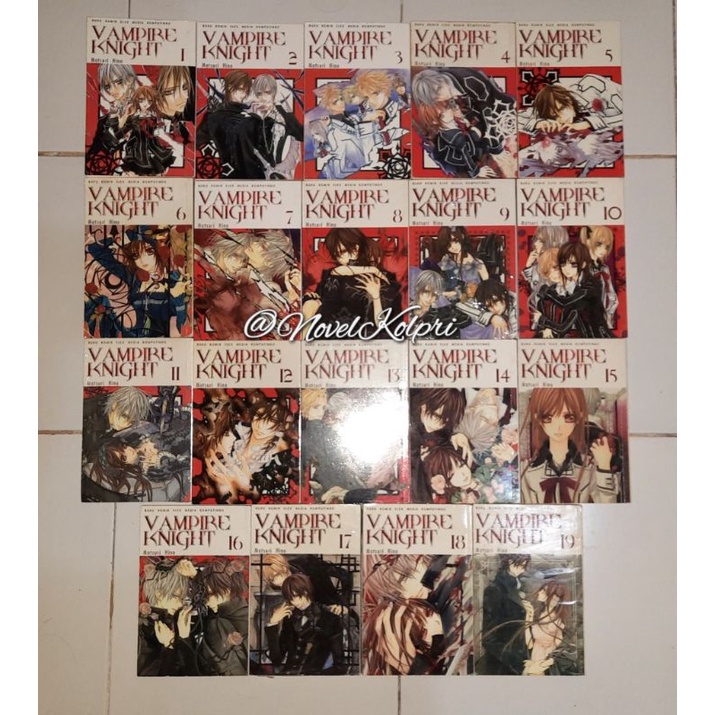 Komik Vampire Knight 1-19 Tamat - Matsuri Hino