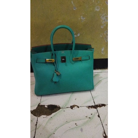 Preloved Hermes Birkin 35 Toska