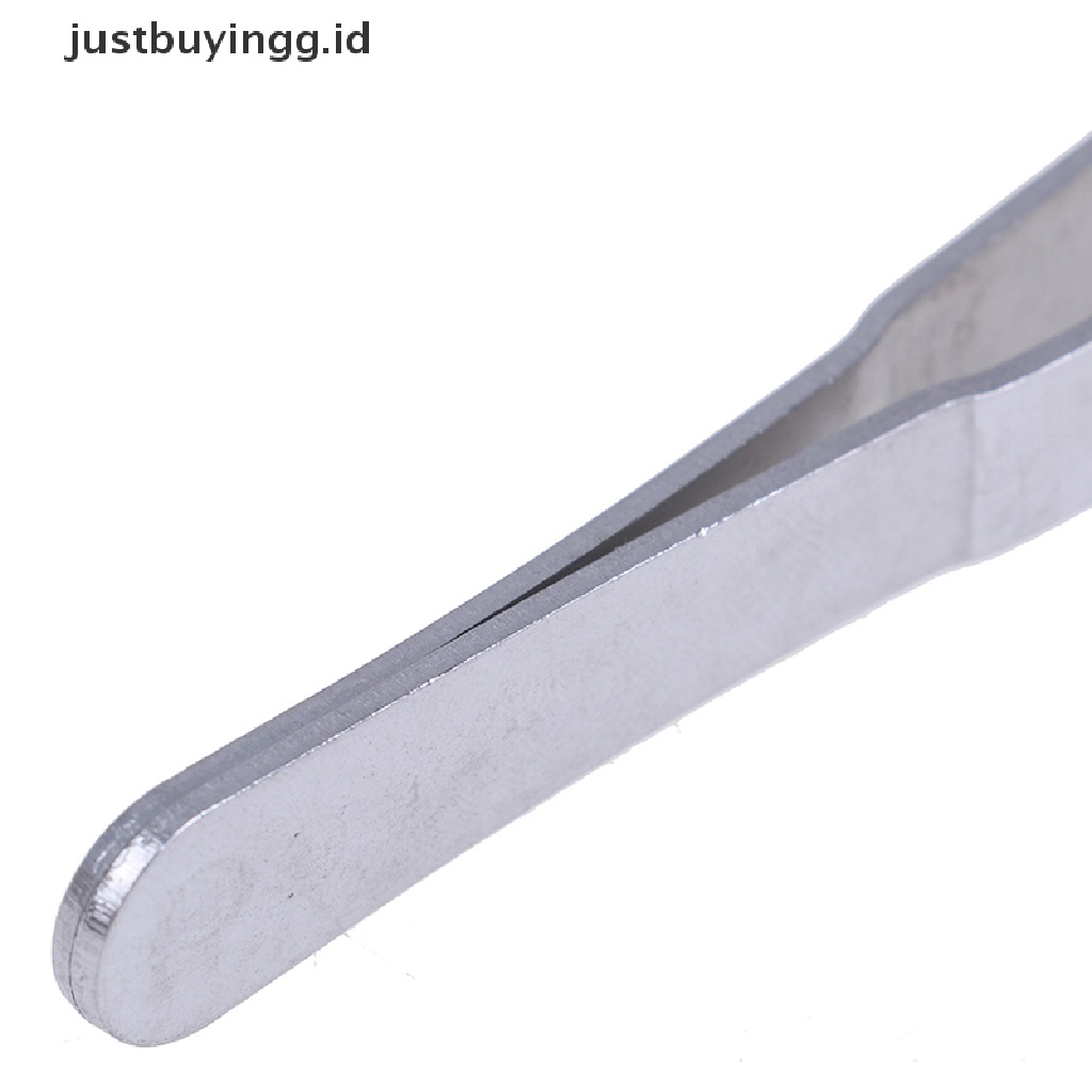 (Justbuyingg.Id) Pinset Stainless Steel Untuk Reparasi Akuarium