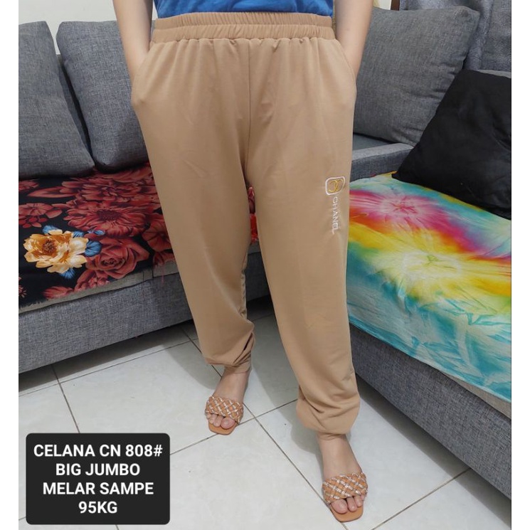 NEW CELANA BIG JUMBO CHANEL 808# COKSU/CELANA MURAH
