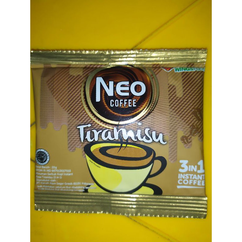 

Neo Caffee Tiramisu 20gr