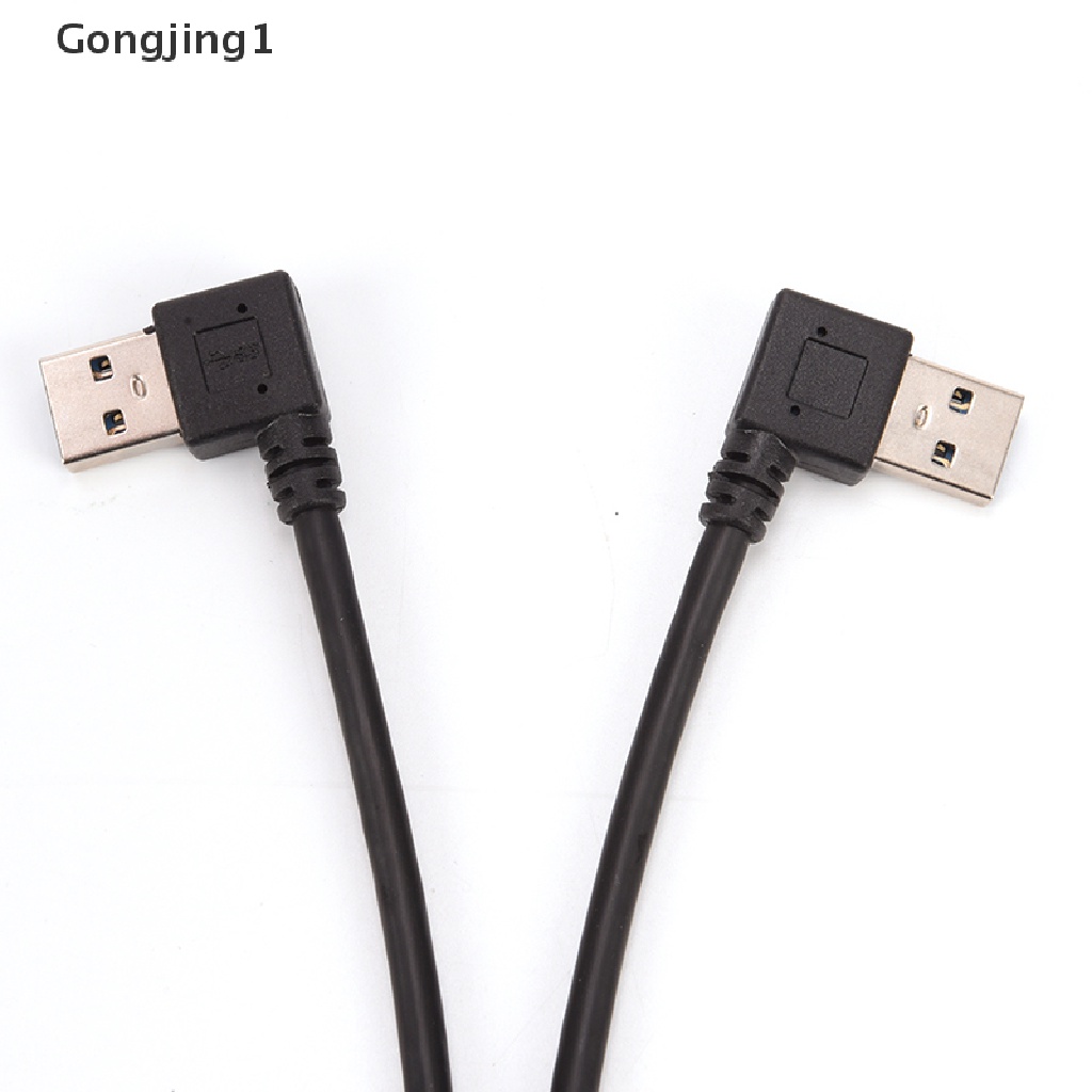 Gongjing1 Kabel Adapter Extension Data Usb 3.0 Male Ke Female Sudut 90 Derajat