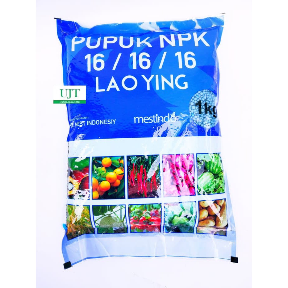 PUPUK NPK 16/16/16 LAO YING 1 kg Memaksimalkan hasil produksi tanaman