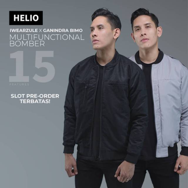 JAKET BOMBER HELIO By IWEARZULE