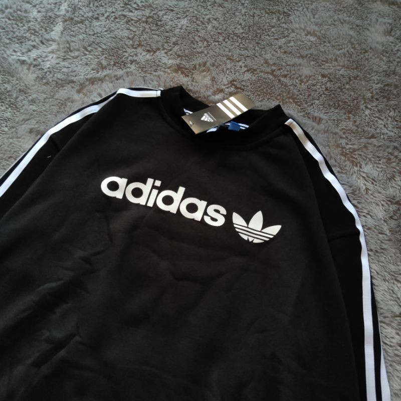 Sweater Crewneck Adidas Linear FullTag &amp; Lebel