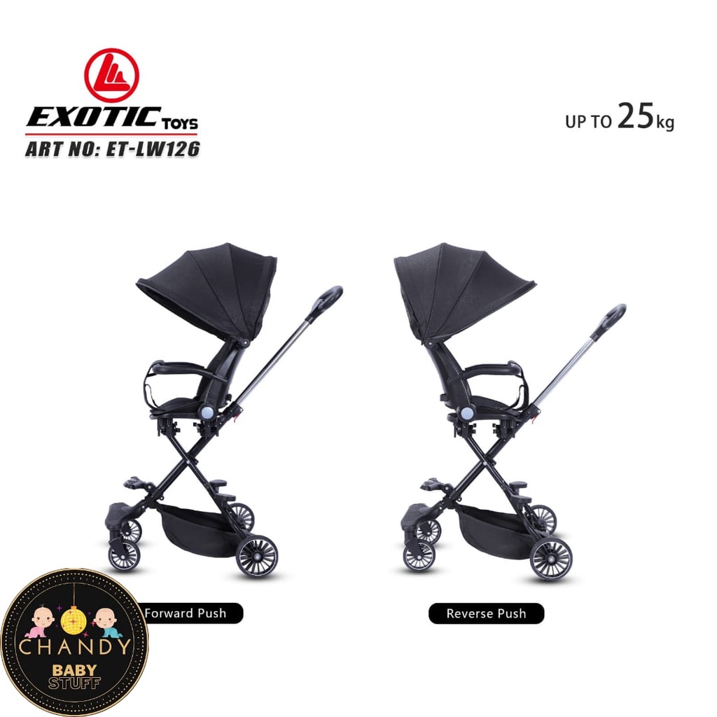 MAGIC STROLLER ET LW 126 EXOTIC KERETA DORONG BAYI