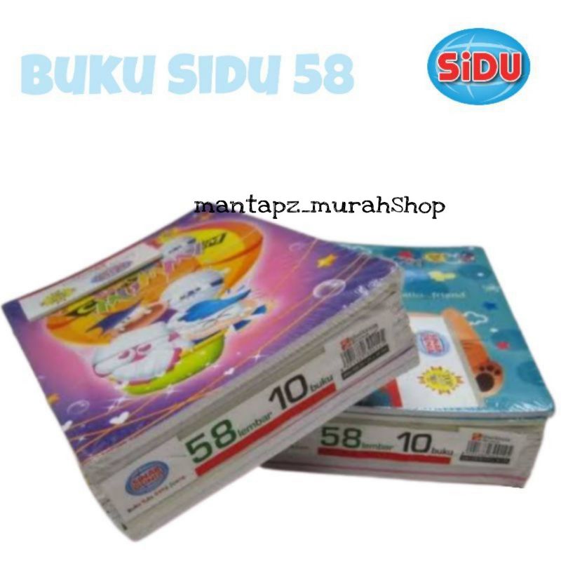 

BUKU TULIS SIDU ISI 58 LEMBAR (/1 buku)
