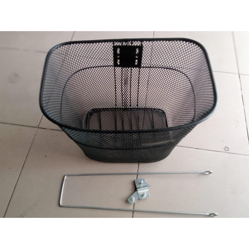 Keranjang Sepeda Mini Jengki Ontel City Bike Rack Keranjang