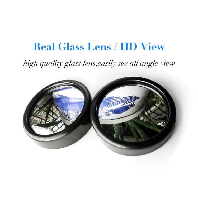 New blind spot mirror kaca cembung spion bulat tempel sepasang(2pcs)