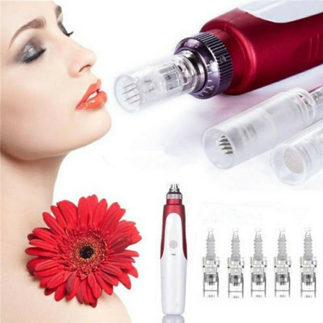 Derma Pen Mym BB GLOW / MTS / MY.M Penghilang Bopeng Dermapen / sulam / my m / mts / dr pen