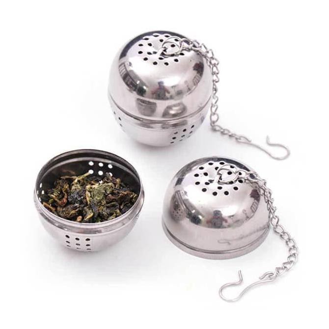 Stainless Steel Tea Ball Filter Infuser Saringan Teh Bola Filter Teh