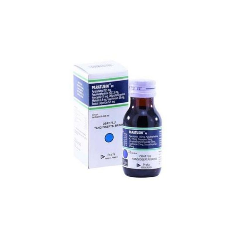 

Paratusin Syrup 60ml sirup obat batuk dan pilek