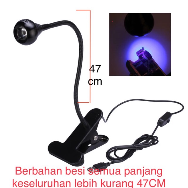 USB lampu UV  Alat Pengering Lem UV OCA LOCA