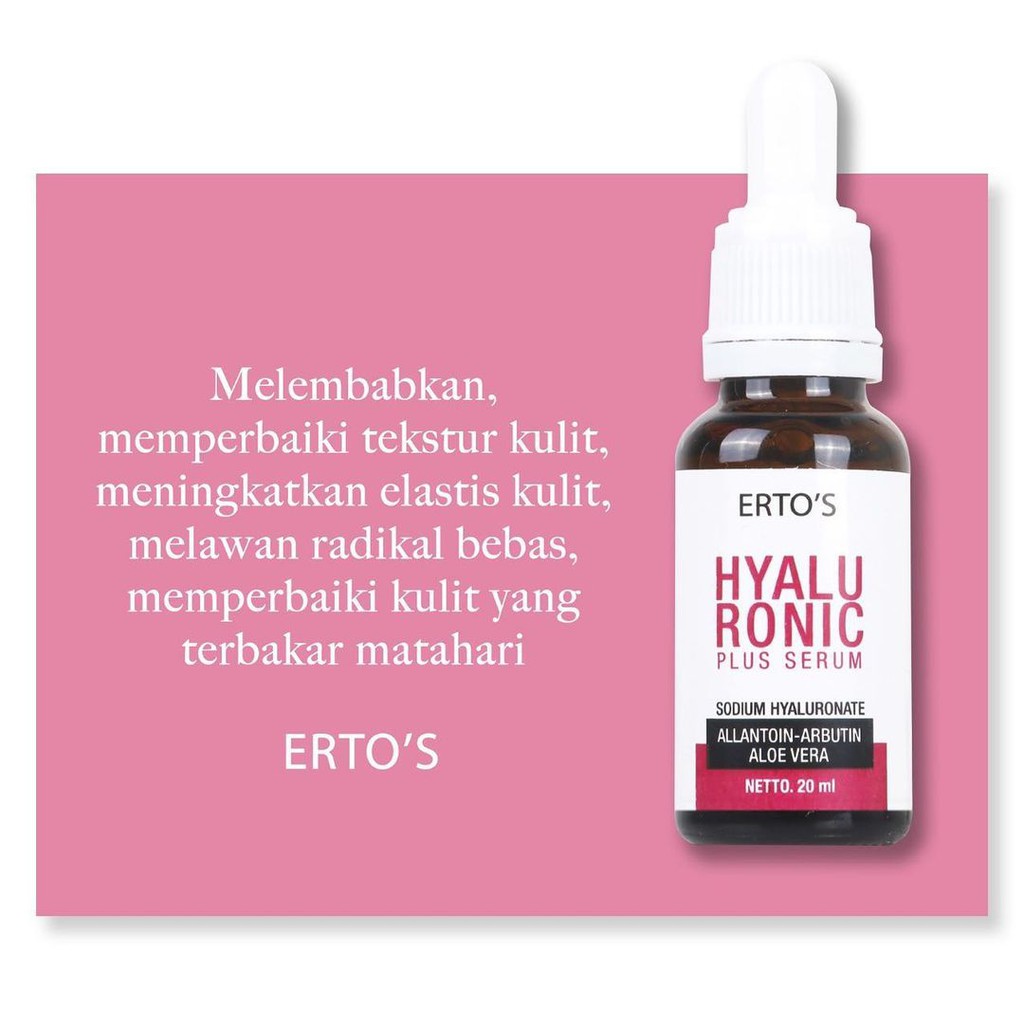 [ORI] HYALURONIC ACID PLUS ALOEVERA Anti Aging Pelembab Wajah Kering Ampuh Mencerahkan Kulit