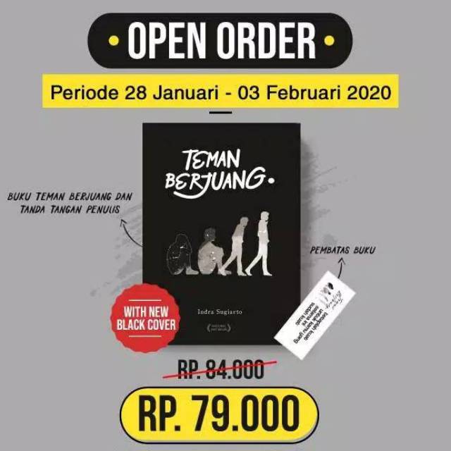 Jual Buku Teman Berjuang Indra Sugiarto Original Shopee