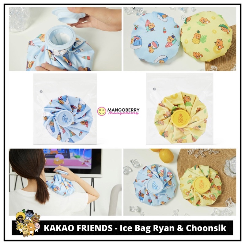 KAKAO FRIENDS - Ice Bag Ryan / Choonsik (alat kompres panas / dingin)