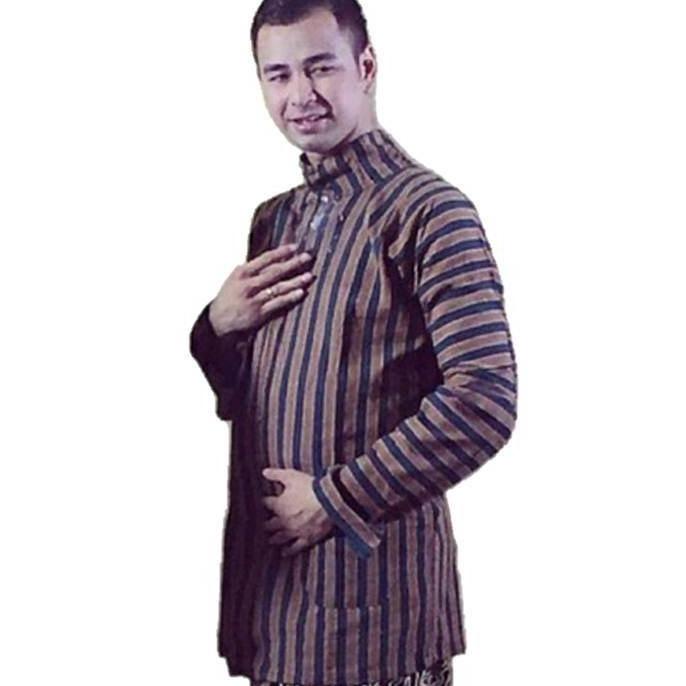 kebaya wanita Langsungproses Baju Jadul Lurik / Baju Lurik Surjan / Baju Surjan Lurik Pria Dewasa Pa