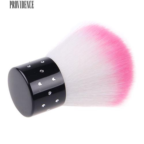 Colorful Nail Art Brush yang Lembut untuk Acrylic &amp; UV Gel Nail Art Brush Debu Cleaner