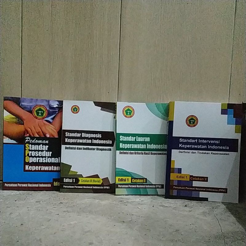 PAKET 4 BUKU PPNI " SPOK, SDKI,SLKI DAN SIKI"