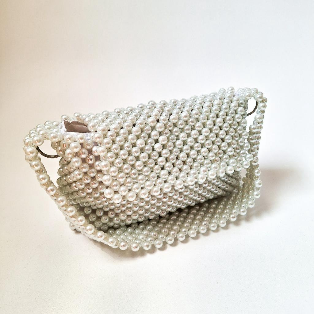 Handmade Tas Manik Pearl / Handbag Pearl Beads