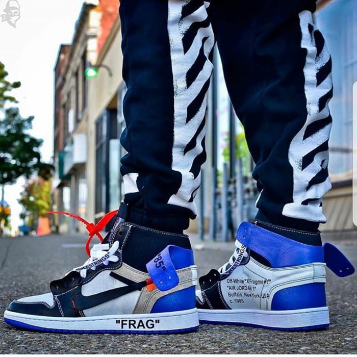 PROMO Promo Restock Nike Air Jordan 1 Off White Premium Original / sneakers - Ready TERLARIS