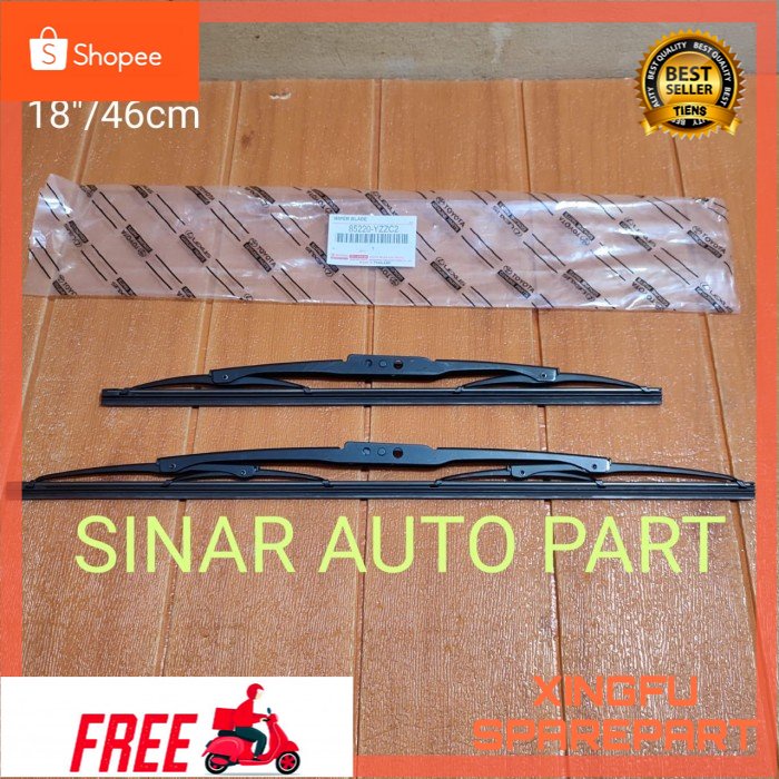 PART WIPER BLADE DEPAN 1SET KIJANG SUPER KIJANG KAPSUL 5K 7K KIRI KANAN