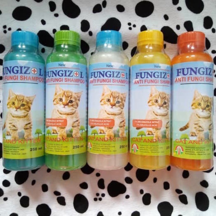 Fungizol Cat 250ml Shampoo Anti Jamur Kucing Shampo Sampo Kulit Ampuh