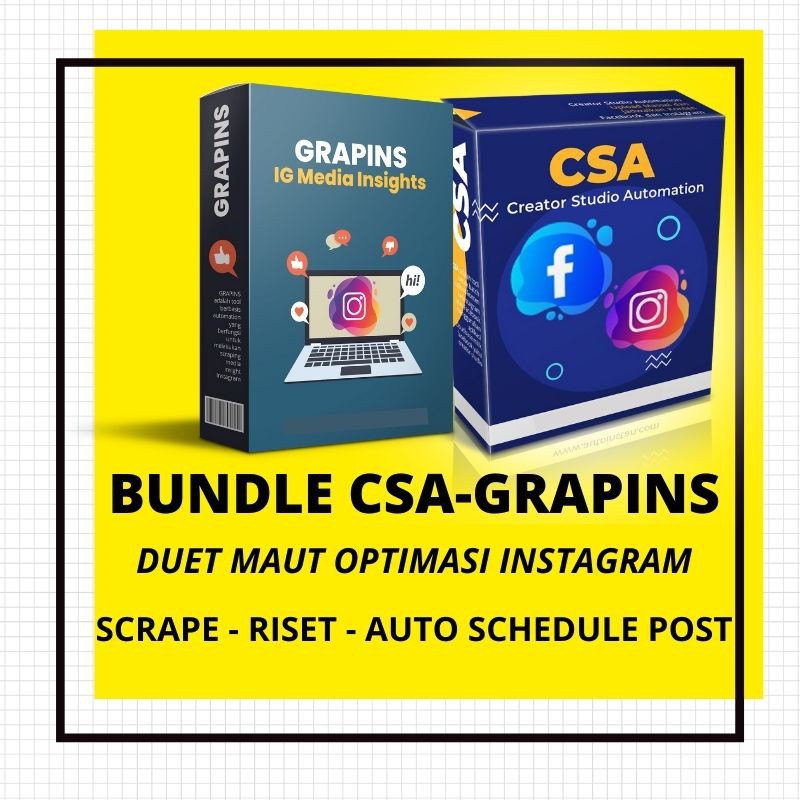 SOFTWARE CREATOR STUDIO DAN AKUN INSTAGRAM AUTOMATION SCRAPE DOWNLOAD DAN SCEDULE