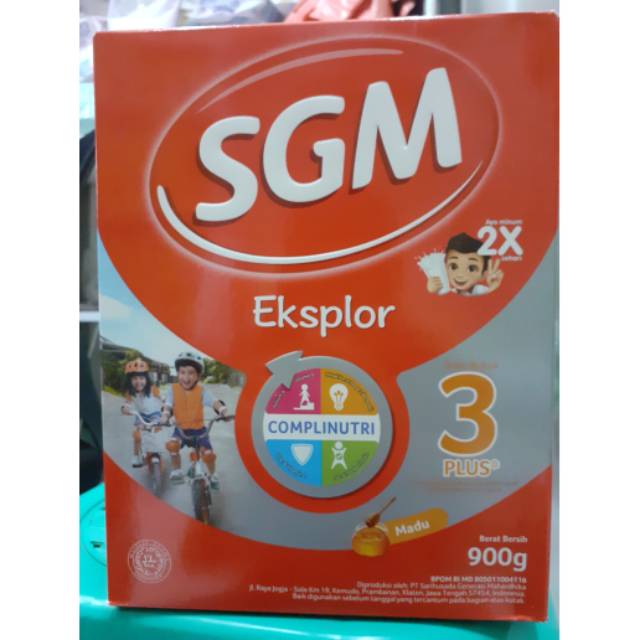 

SGM Eksplor 3+ Madu 900gr