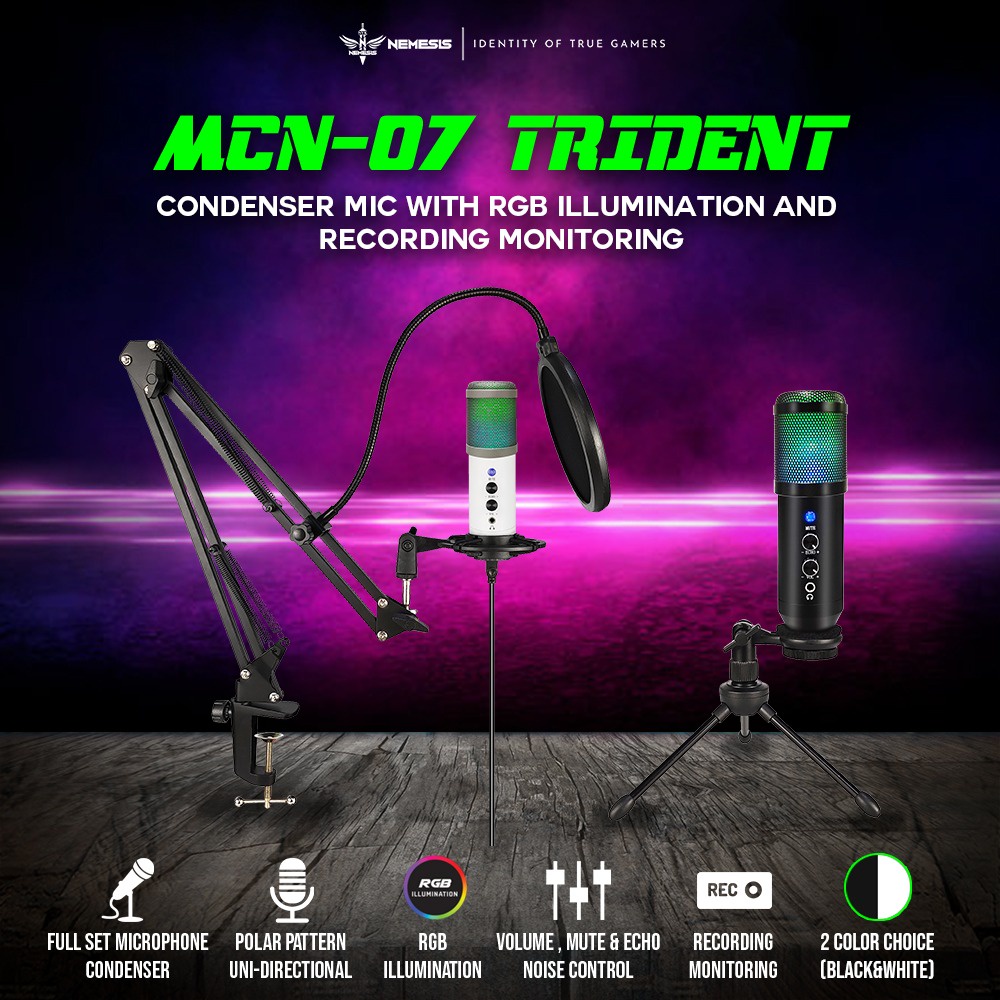 Mic Condenser NYK MCN-07 Trident