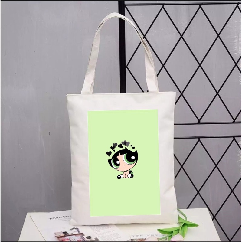 TAS TOTEBAG WANITA TOTE CUSTOM (PAKAI PEREKAT/VELCRO) PART 1